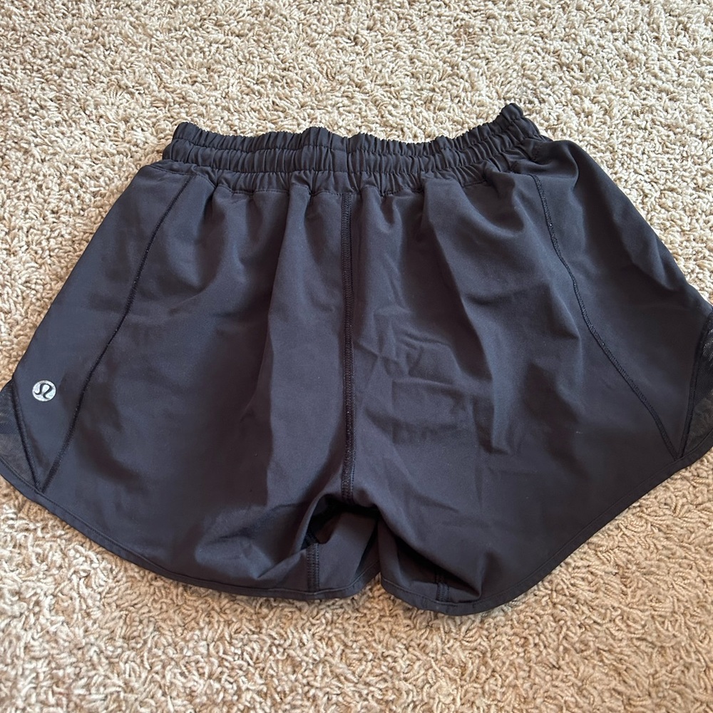 black lulu shorts